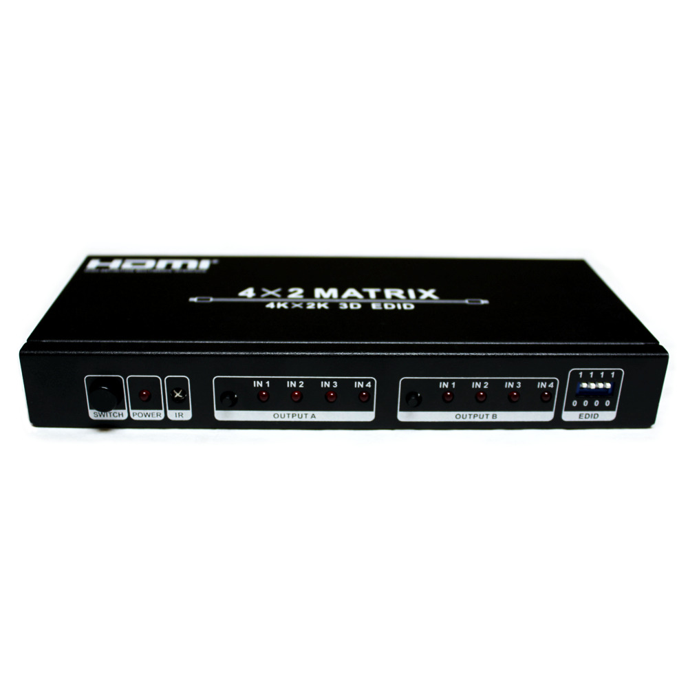 MATRIX REDLEAF HDMI 2.0, MOD.HD-MS402N,  4X2, 4K x 2K@60 Hz - REDLEAF