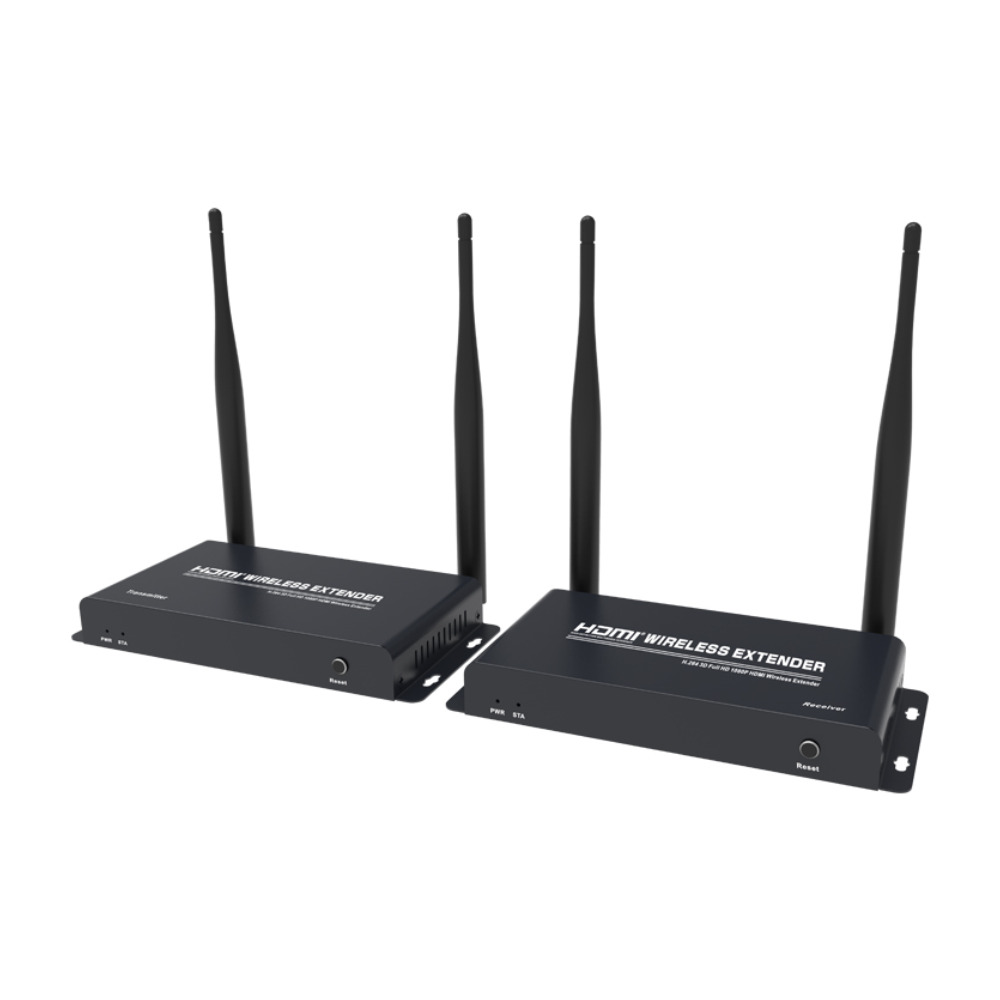 Wireless Hdmi Extender Con Multicast Redleaf Mod Rlws200 200 Mts  TransmisorReceptor RLWS200 - REDLEAF
